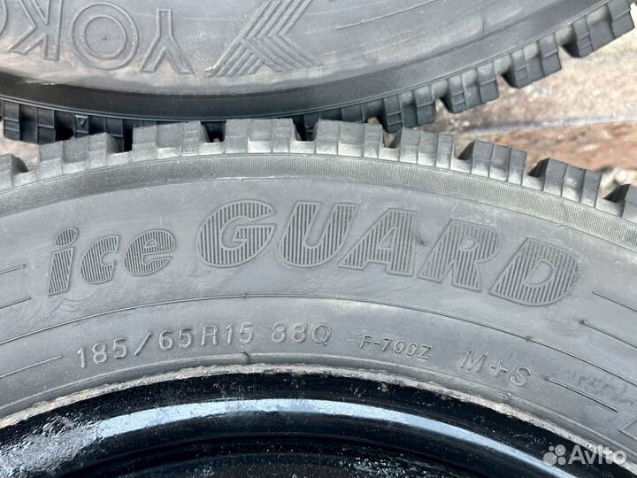 Yokohama ICE guard stud 185/65 R15 4*100 цо54,1