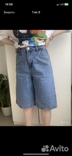 Шорты бермуды женские