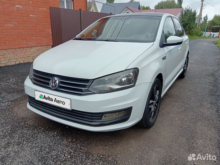 Volkswagen Polo 1.6 AT, 2017, 162 000 км