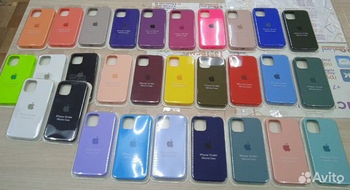 Чехлы для iPhone Silicone Case для всех iPhone