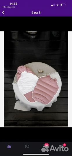 Комбинезон с конвертом зима р.74-80