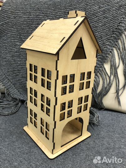 Домики новогодние