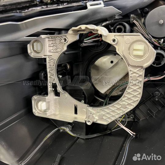 Переходные рамки для замены линз в фарах Hyundai E