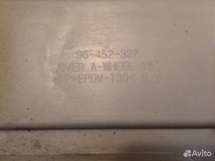 Колпак колеса Daewoo Gentra 96452327