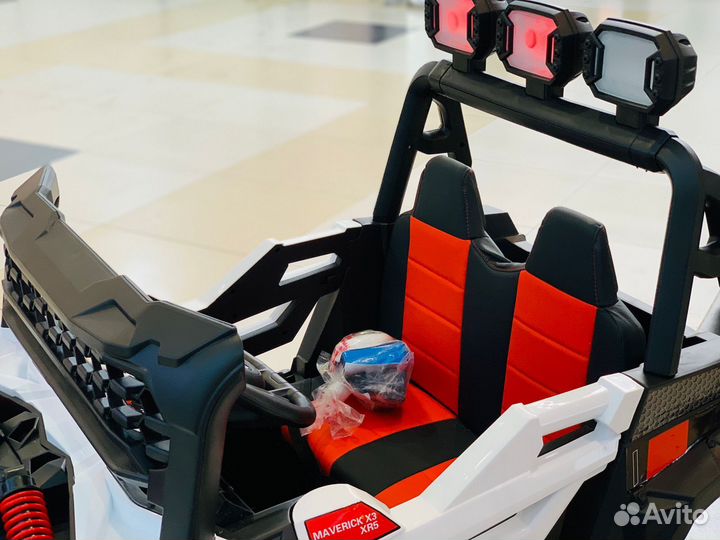 Детский электромобиль машинка HSD -800 белая