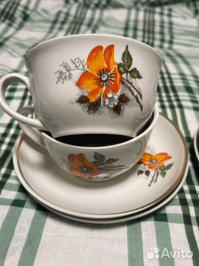 Чайная пара Песочное СССР