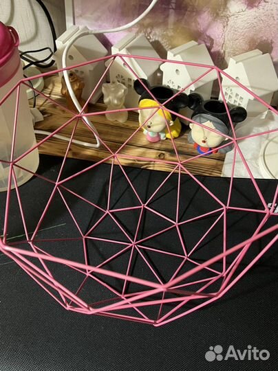 Корзинка металлическая для хранения