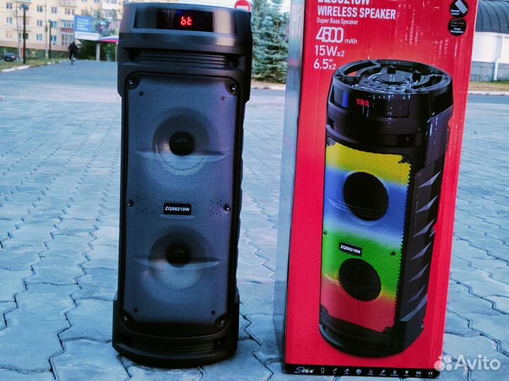 Большая колонка с блютузом