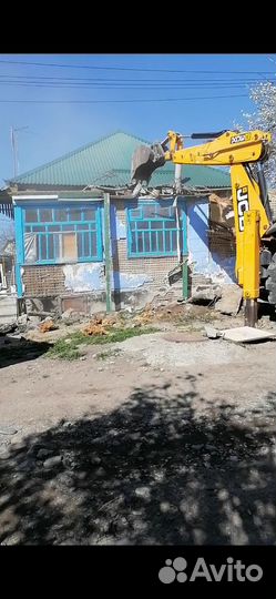 Демонтажные работы, спил деревьев,уборка територий