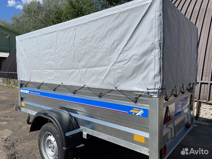 Прицеп легковой оцинкованный самосвал 2.25х1.3