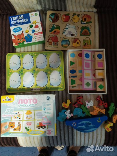 Развивающие игрушки