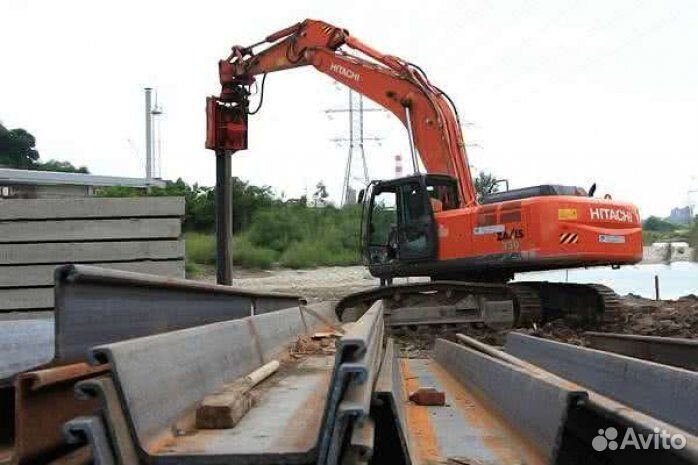 Погружение извлечение Шпунт Ларсена