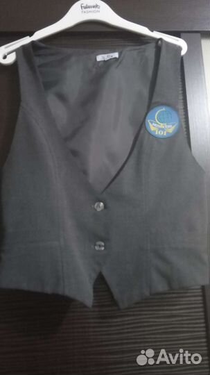 Школьная форма для девочки серая 152