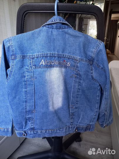 Джинсовая куртка для мальчика