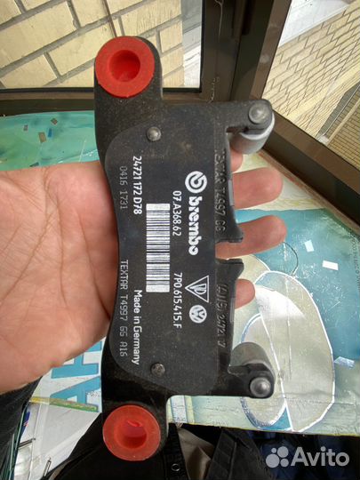 Колодки на Туарег