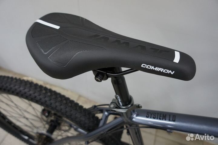 Велосипед Алюминиевый серый 27.5 пром дисковые тор