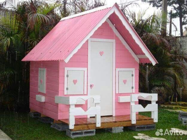 Детский игровой домик уличный