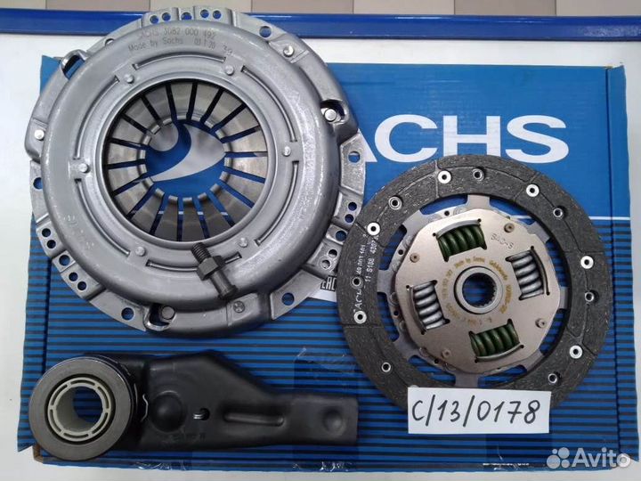 Комплект сцепления Mazda 3 03-09 1.4-1.6 sachs