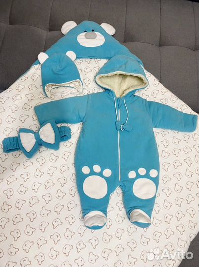 Конверт на выписку зимний