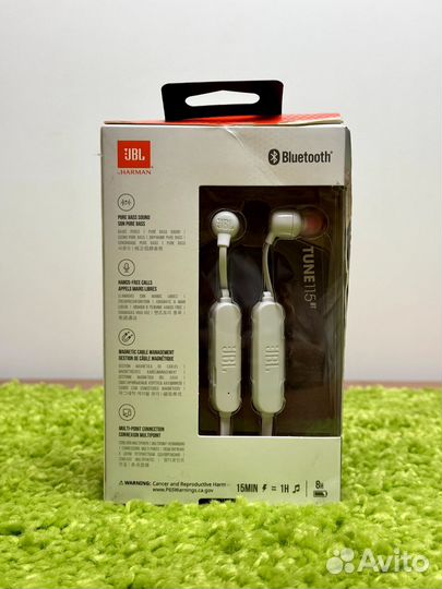 Беспроводные наушники jbl tune 115 bt