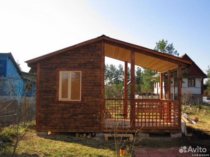 Пристройка веранд, террасы, хозблоки