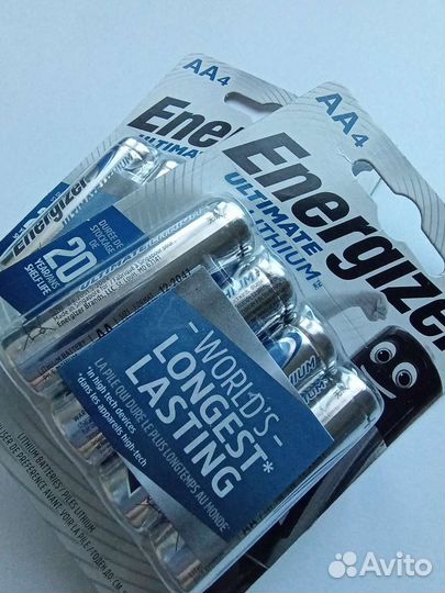 Батарейки Energizer Ultimate Lithium AA Лучшие