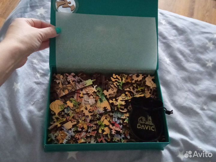 Деревянные пазлы davici