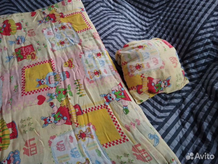 Одеяло + подушка детское