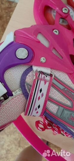 Детские ролики и защита 32 35