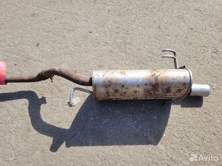 Глушитель на Mitsubishi Colt