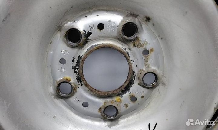 Диск колеса штампованный Volkswagen Golf 7 R15