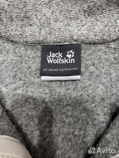 Зип худи jack wolfskin