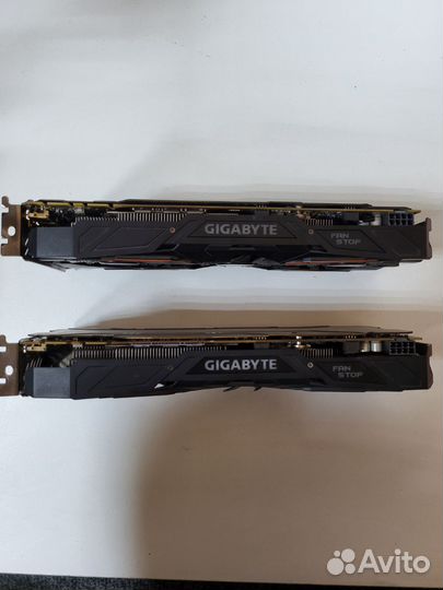 Видеокарта Gigabyte Gaming GTX 1080 2 шт