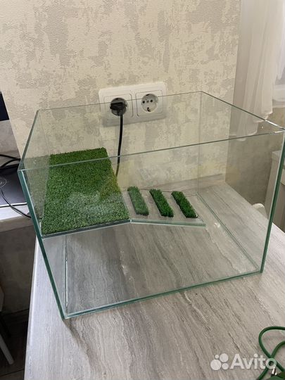 Аквариум для черепахи + фильтр
