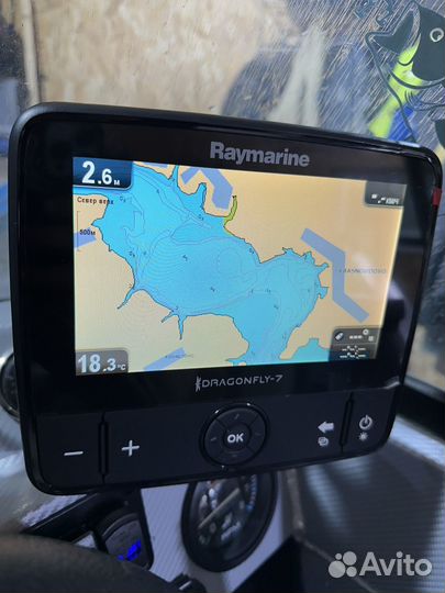 Эхолот raymarine dragonfly 7 pro