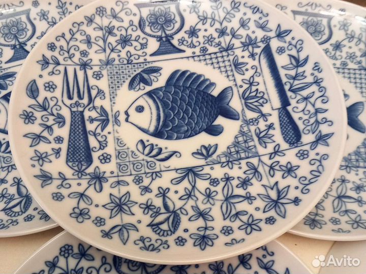 Тарелка авторская роспись 1шт