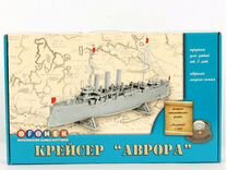 Сборн.модель-копия крейсер Аврора с-181