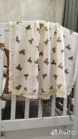 Плед муслиновый для малыша