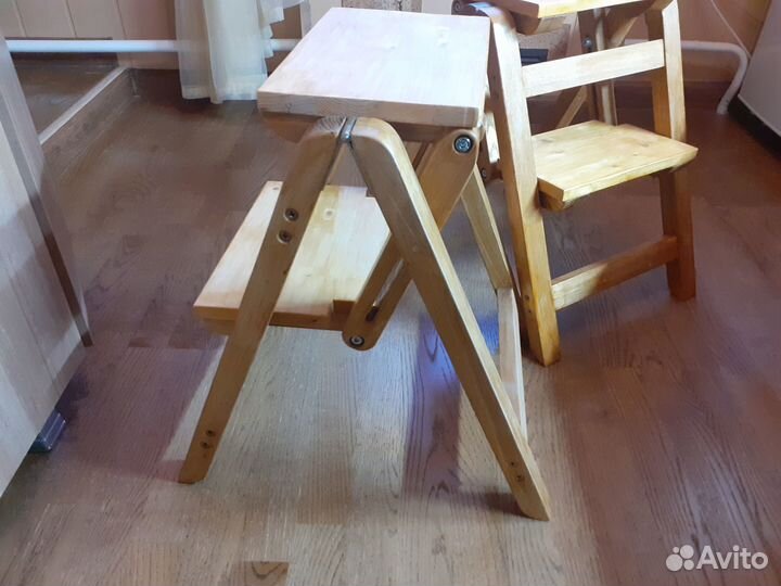 Лесенка складушка-раскладушка. Помощница хозяйки