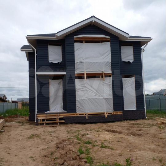 Дом 160 м² на участке 9,5 сот.