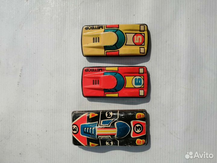 Игрушка машинка железная СССР