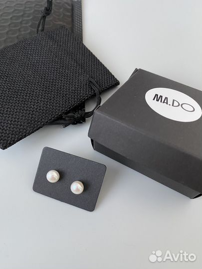 Серьги гвоздики пуссеты