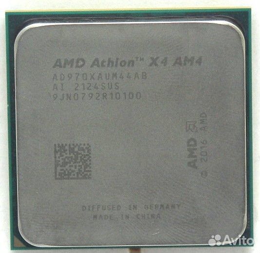 Процессор AMD Athlon X4 970 3.8 (4.0) GHz AM4