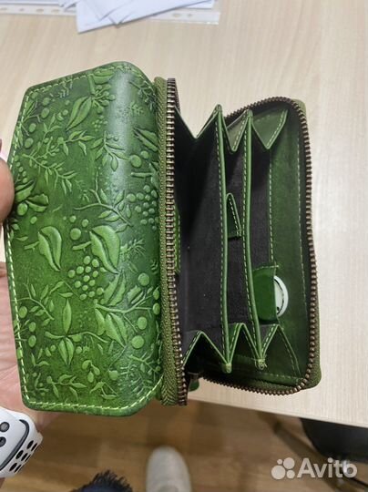 Кошелек натуральная кожа