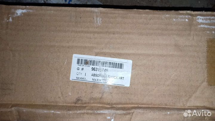 Амортизатор Матиз передний правый