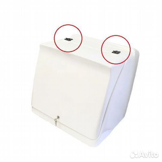 Петля пластиковая 75х80х15,5 мм для кофра