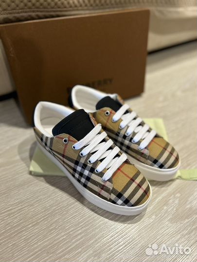 Burberry кеды женские