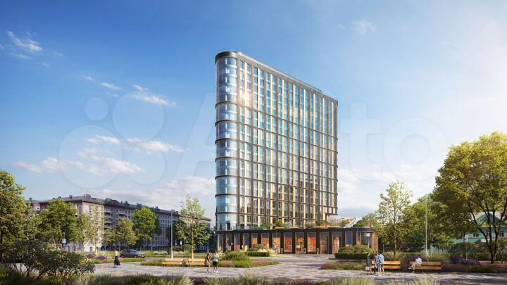 Квартира-студия, 17,9 м², 16/19 эт.