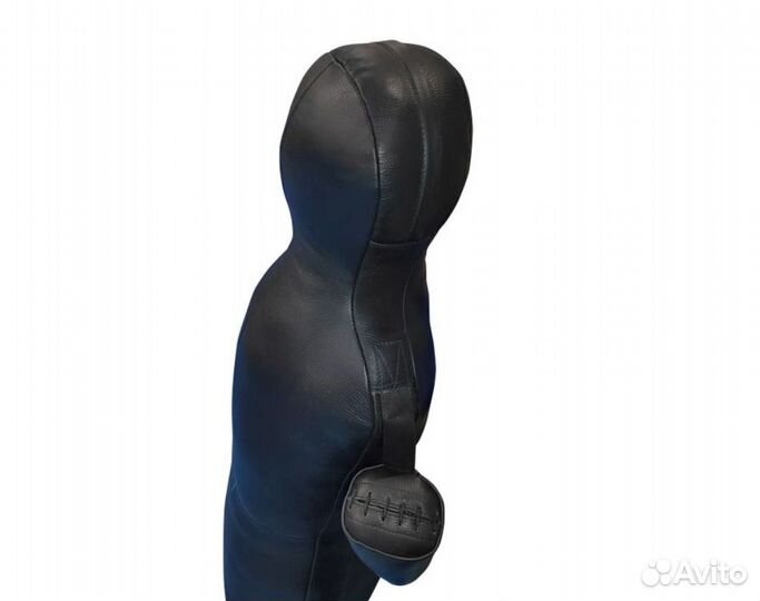 Манекен для самбо одноногий 1.6 м кожа 2.5 мм DNN