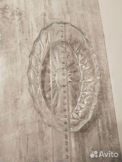 Салатник хрустальный